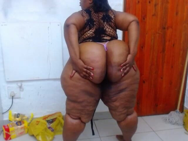 Big black clapping booties: Mi masturbo per il mio enorme culo bbw, episodio 1002
