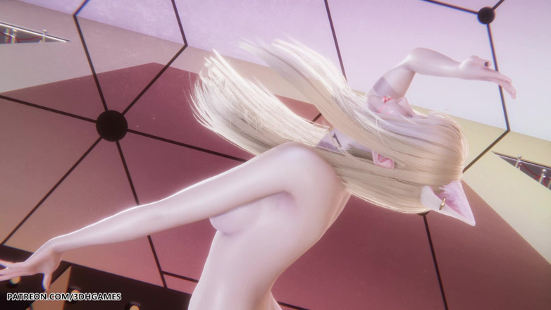 3D-Hentai Games: Chung Ha - stress - ahri sexy naakte dans