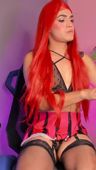 Sexy Bella En Haar Ballen Hangen