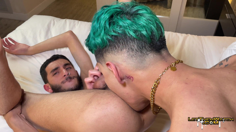 Let them watch: 흑형 대물 에 따먹히는 거유 밀프