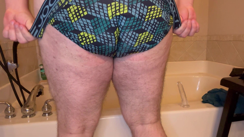 Chubby Freak: 3mm-4mmと5mm-6mmのHegarでピアスされたぽっちゃり男の音