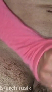 Two Powerful Cocks Are Stuck Together in Squirting Cum Ejaculations