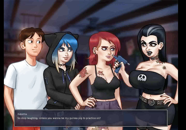 Dirty GamesXxX: "Saga estivale : dîner romantique pour deux filles ep 138"