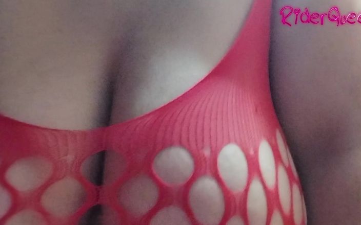 Mommy's fantasies: Body Worship - POV Mature BBW, in Red Mesh Seducing You