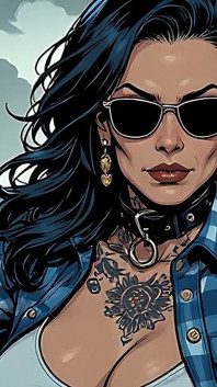 Arte de chicas tatuada calientes