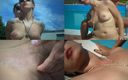 Lydia Privat: Seks threesome di kolam renang Mallorca