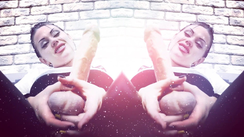Goddess Misha Goldy: My Dick Bigger Than Your! Mind Fuck! Lick My Balls...
