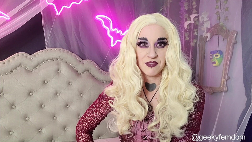 Hocus Pocus- Pussy Eat Deal with a Witch (Geeky femdom)