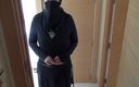 Souzan Halabi: Brittisk pervers knullar sin mogna egyptiska hembiträde i Hijab