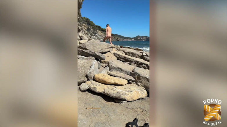 Porno Baguette: Pam，华丽的金发女郎，喜欢粗暴性爱！