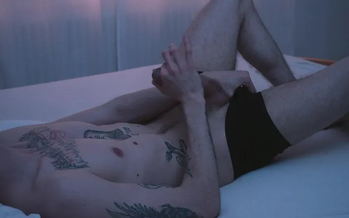 CedricDickery: Early Morning Edging - Big Dick Masturbation with Loud Moaning