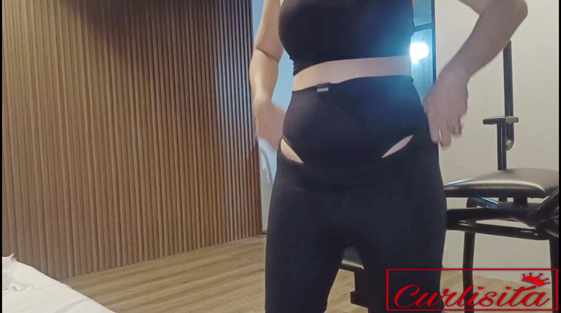 Curlisita2: Real couple use dildo to mimic a threesome scene and...