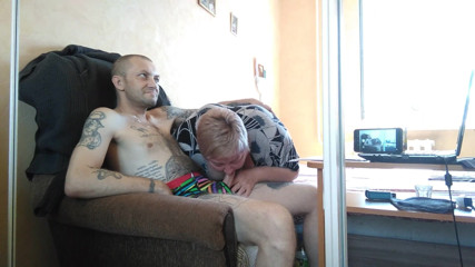 Zona901: Stepmom sucks and jerks off my cock 1