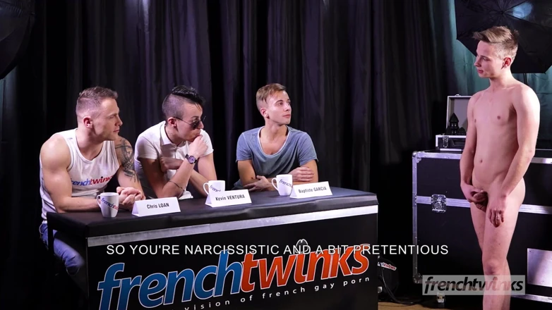 French twinks: Enzo Lemercier的试镜