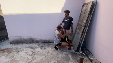 Leandro e Asafe: Он видел, как я дрочила на улице и никому не говорила, что я должна с ним переспать