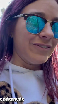 He Recognizes This Little Slut and Fucks Her at the Edge of the Tracks