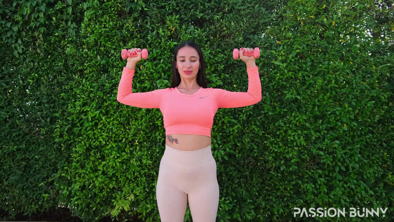 PassionBunny: Träning med passionbunny - dag 4 - axlar