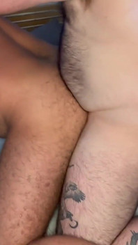 Hairy Stepdaddy Bear Fucks, Rims and Sucks Italian Cub