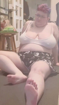 Gordas gordas flácidas peitudas yoga