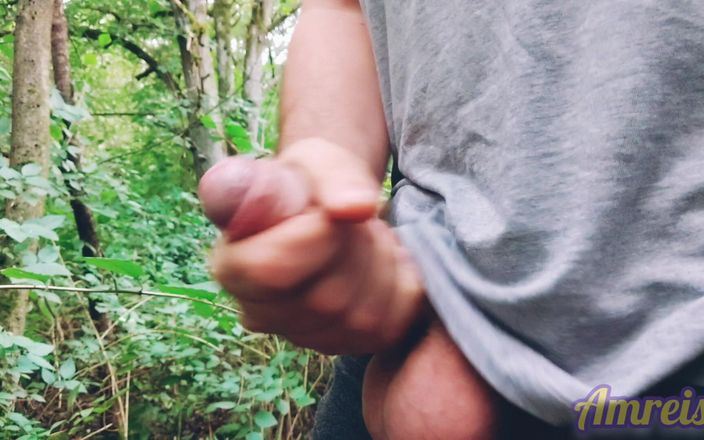 Amreis: Hot Extreme Forest Masturbacja spust w Slomo