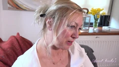 Auntjudys - Your 53yo Mature BBW Landlady Katherina Sucks Your Cock (pov)