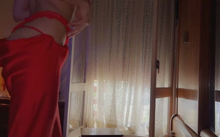 Artesensual: Vuxenfilm: röd klänning, klackar, musik, hörlurar och Phs finaste boom...