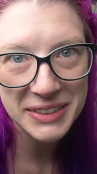 Zdesperowany tramp toalety