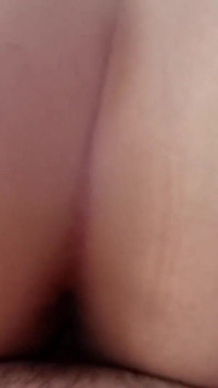 I Finger Her Huge Ass and Zoom in on Her Asshole During Doggy Style!