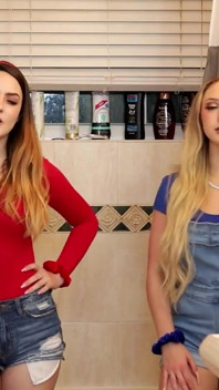 Skylar Vox i Kinsley Kane wymieniają przyrodniego brata po dawaniu im blasku w górę