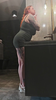 A Camera in a Public Restroom Catches a Strange Man Fucking a Girl Who Is Washing Her Panties.