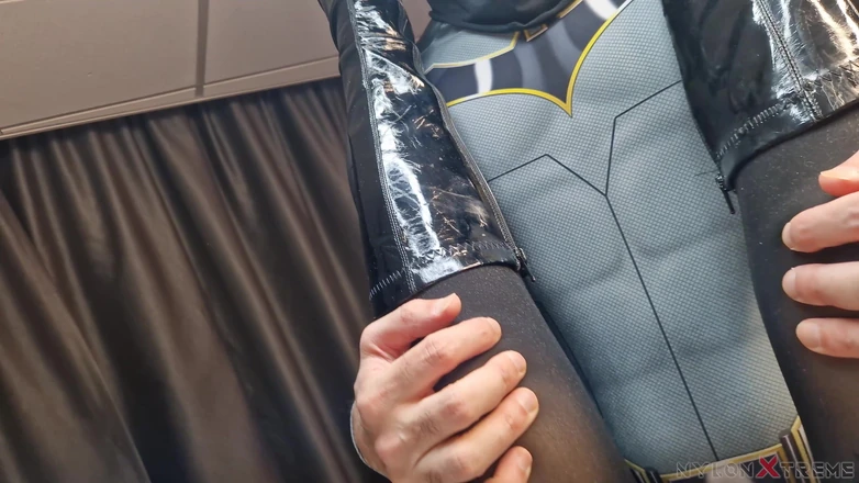 Nylon Xtreme: POV Marigalore Is Catwoman Nylon Sex