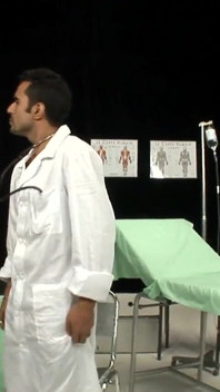 The doctor and shemale Luana enjoy together