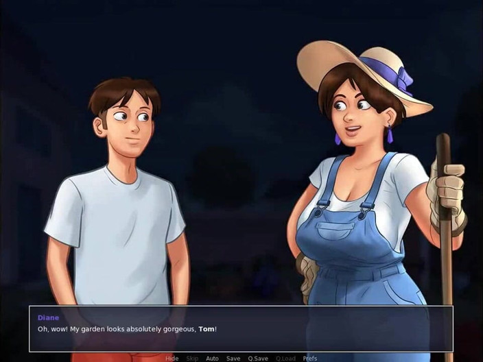 Dirty GamesXxX: Summertime Saga: Sexy MILF and her garden-Ep5