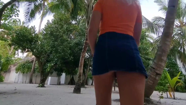TheloveStory: Walking in hot panties, big ass close up