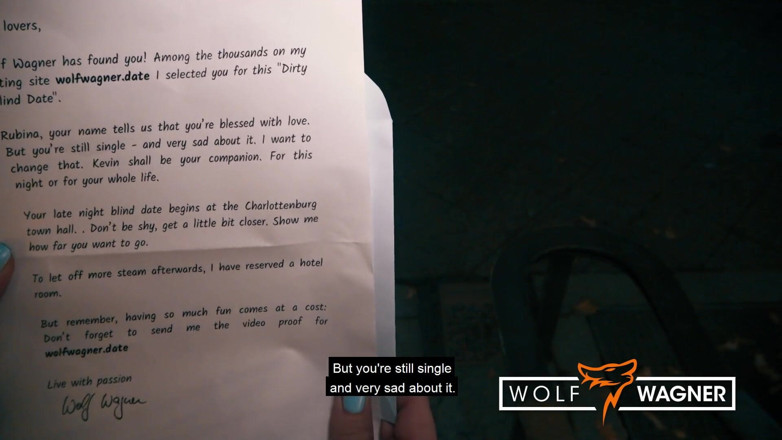 Wolf Wagner.date: Brzydka niemiecka milf Rubina wali swoją randkę w ciemno mr....