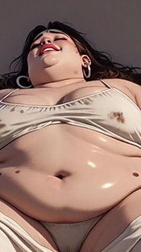 İp esaretinde kalın kıllı amcıklı obez kadın