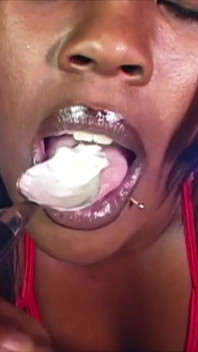 Coffee Creamer - Hot Girl Gets Throat Fucked and Glazed
