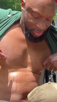 BBC Trucker Cock and a Face Full of Cum