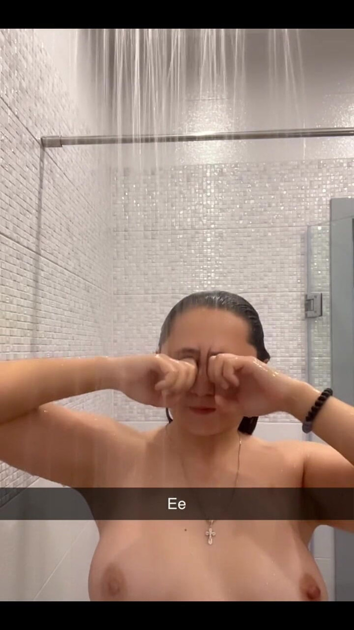 Shrima Malati: Spuszczanie ze mną pod prysznicem Snapchat