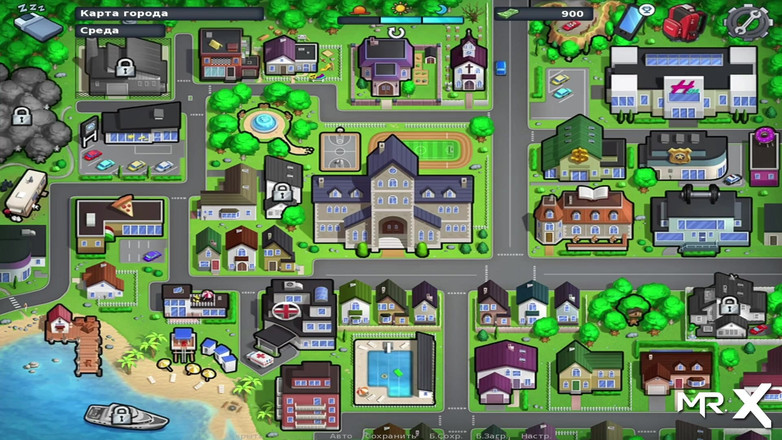 Mr Studio X: Summertime saga - 大鸡巴撸管和淋浴场景 e2 #3