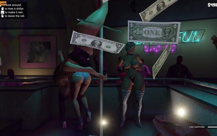 LewdArcade: Gta V Strip Club Naken mod spel spel [del 03] Vanilla Unicorn...