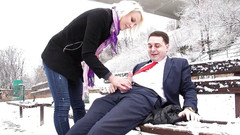 Andrea Dipre Channel: Andrea Dipre sněhově sexuální muž!