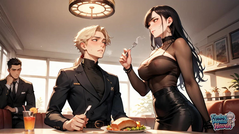 Femboy Hentai Haven: Neuvěřitelné porno transvestitní šukací děvky Stříkání do dezertní mísy během lekce...