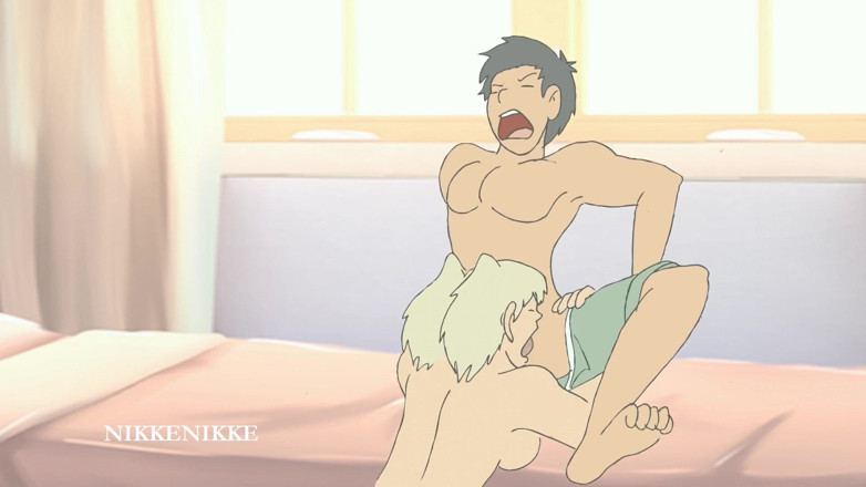 Nikkenikke animation: Hentai: Haruto, Siswa Mesum Meniduri Pacarnya Sampai Dia Cums
