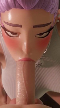 Fortnite Rumi desleixada boquete Rule34 3D Animation