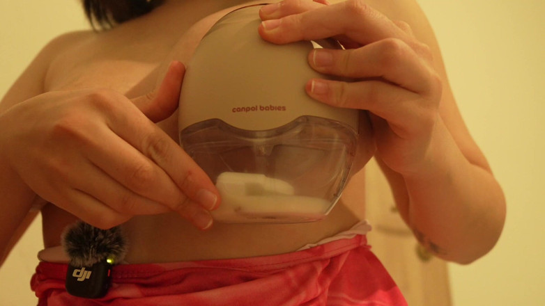AmayaMori: Giantess Milk Pumping