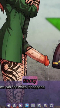 Futadomworld: a Bunch of Futas with Big Cocks Throat Fuck Male in the Back Alley - Episode 6