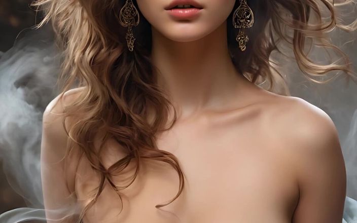 AI Girls: 소용돌이치는 연기에 싸여 있는 아름다운 젊은 여성의 예술 누드 | 흑인 대물 자지에게 따먹히는 핫한 밀프