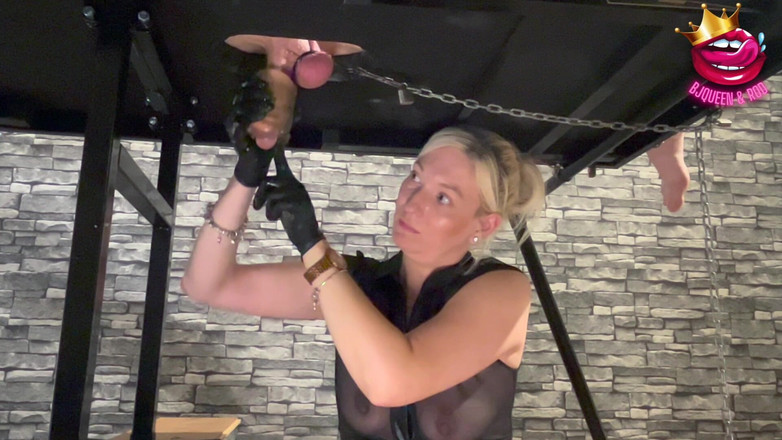 BJQueen and Rod: Melktisch ruinierte orgasmen-session
