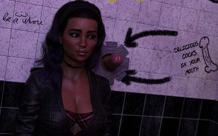3D Cartoon Porn: Waar het allemaal begon 31 - Leia Glory Hole aftrekken in het...